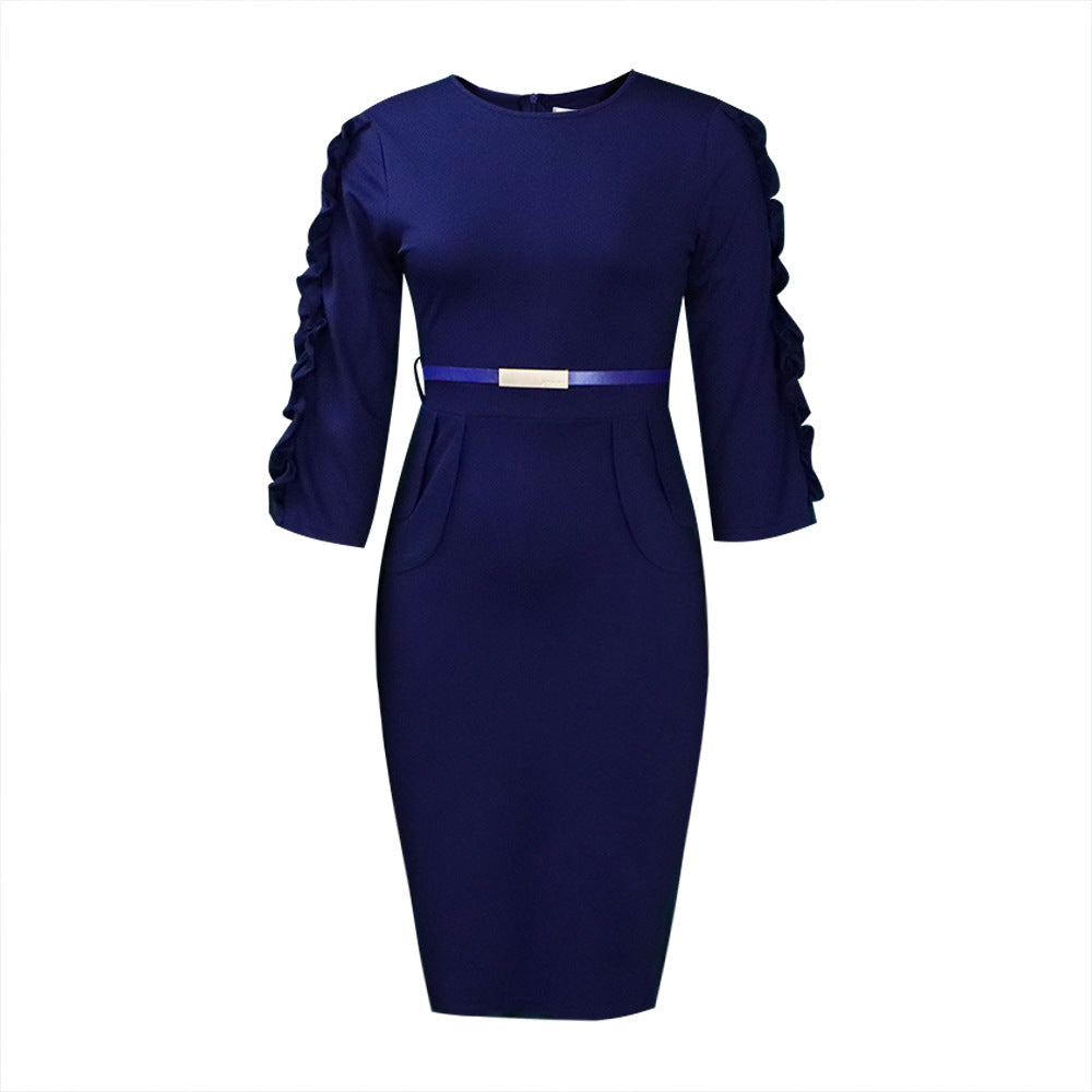 Women Dress Career Office Dress
